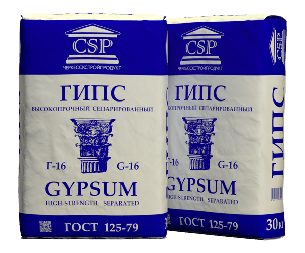 Формовочный скульптурный гипс Г-16 (ГВВС-16)